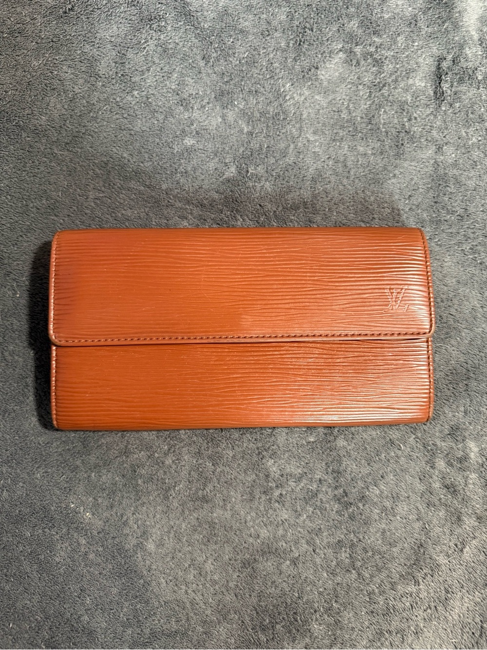 Louis Vuitton Brown Epi Leather Wallet